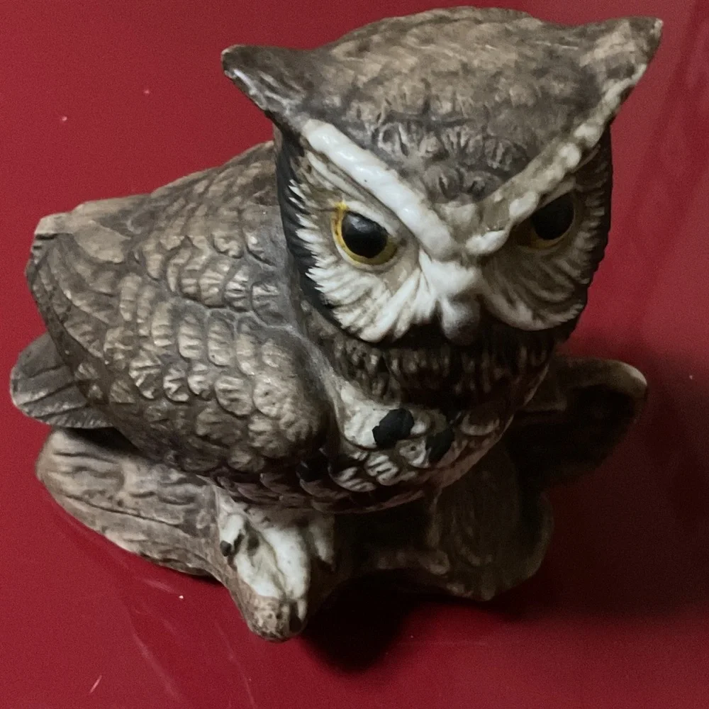 Brown Owl Figurines